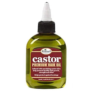 Difeel Castor Premium Hair Oil 2.5Oz