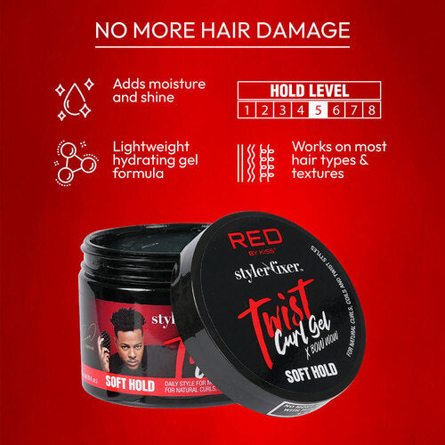 Styler Fixer Twist & Curl Gel (Soft Hold)