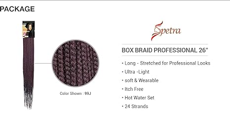 Innocence: 100% Spetra Ez Braid Professional 26" (T1B/30)