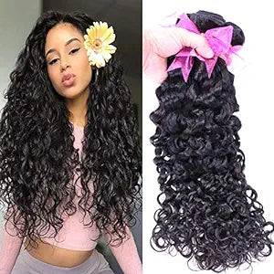 Queen Hair Wet & Wavy Ocean Wave 10"-12"-14" (Natural) Unprocessed