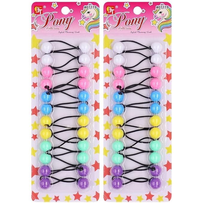 Blossom Hair Balls (Yellow, Pink, Blue, Red, Purple)