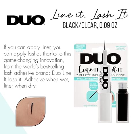 Duo Adhesive Eyeliner (Black) .12Oz