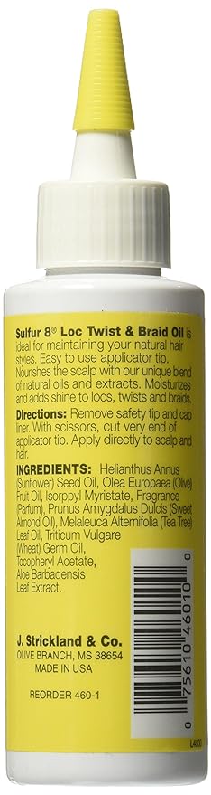 Sulfar 8 Loc And Braid Oil