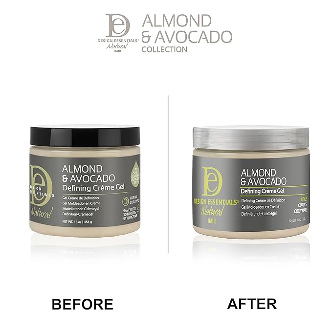 Design Essentials Almond Avocado Defining Creme Gel 16Oz