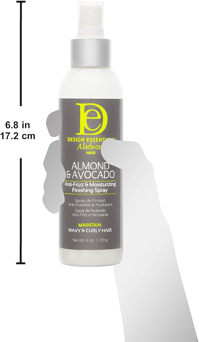 Design Essentials Almond Avocado Finishing Spray 6Oz