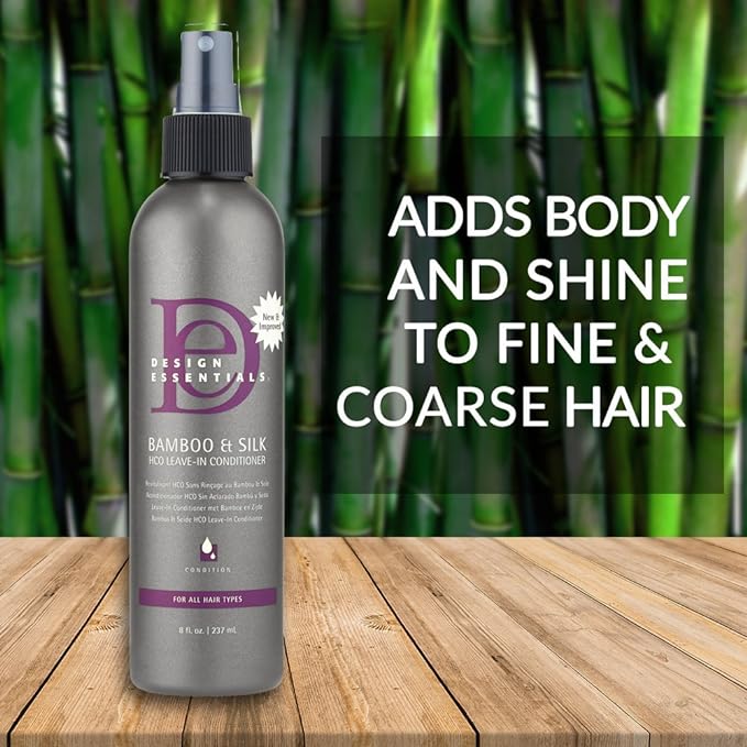 Design Essentials Bamboo & Silk Leave In Conditioner 8Oz