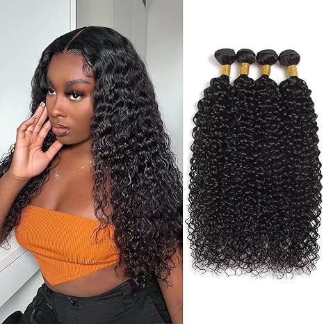 Queen Hair Wet & Wavy Ocean Wave 14"-16"-18" (Natural) Unprocessed