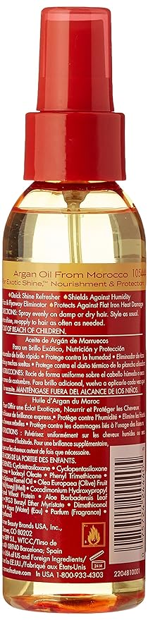 Creme Of Nature Argan Oil Anti-Humidity Gloss And Shine Mist