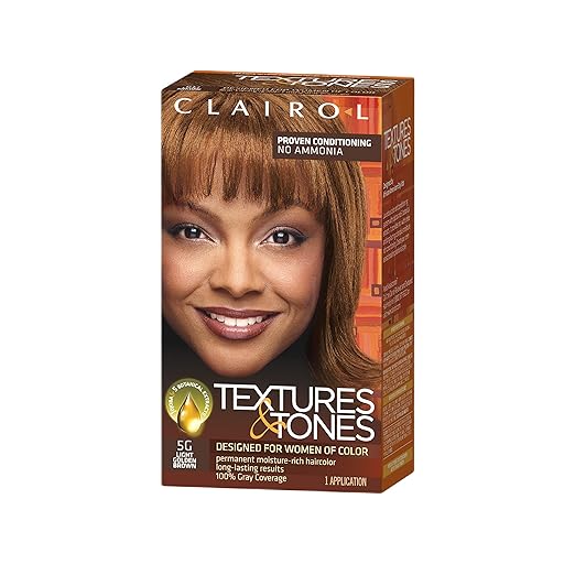 Clairol Texture & Tones Light Golden Brown