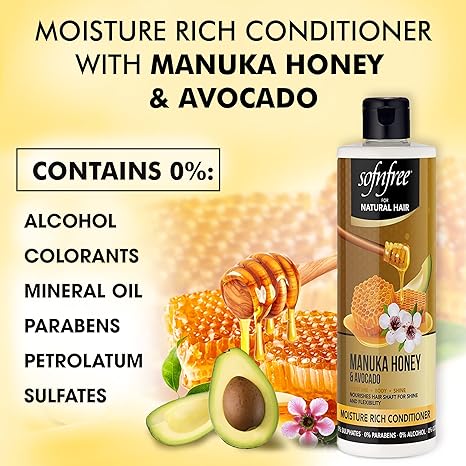 Sofnfree Moisture Rich Conditioner (Manuka Honey)