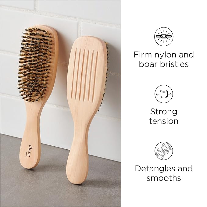 Diane Reinforced Boar Wave Brush Hard