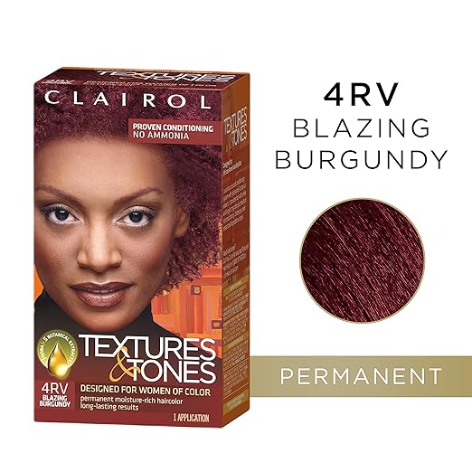 Clairol Textures & Tones Blazing Burgundy