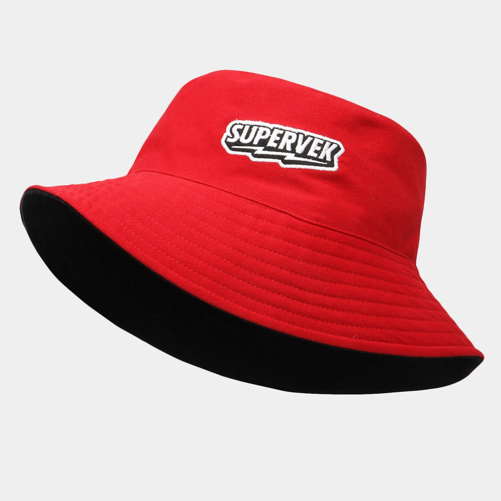 Reversible Bucket Hat Red