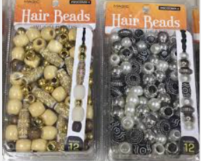 Magic Collection Hair Wood Beads