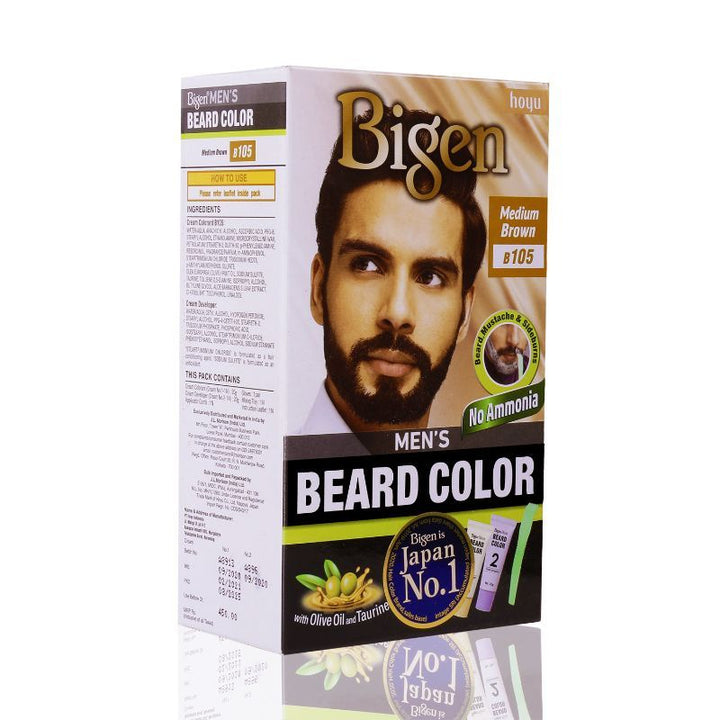 Bigen Ez Color Hair & Beard Medium Brown