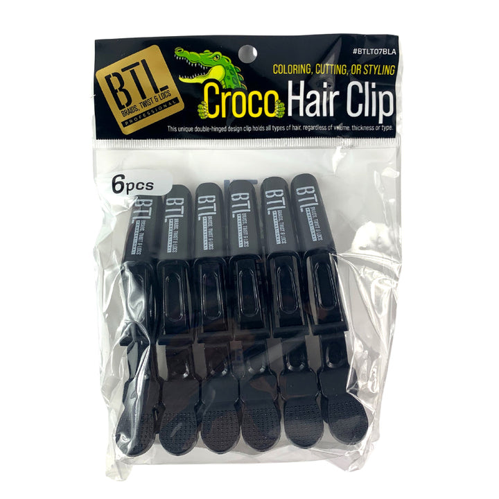 Btl Croco Hair Clip (6Pcs)