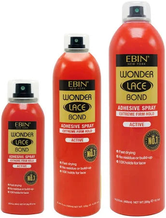 Ebin Wonder Lace Bond Adhesive Spray (Extreme Firm Hold)